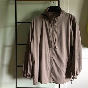 SOLD Girlfriend Collective Limestone Windbreaker